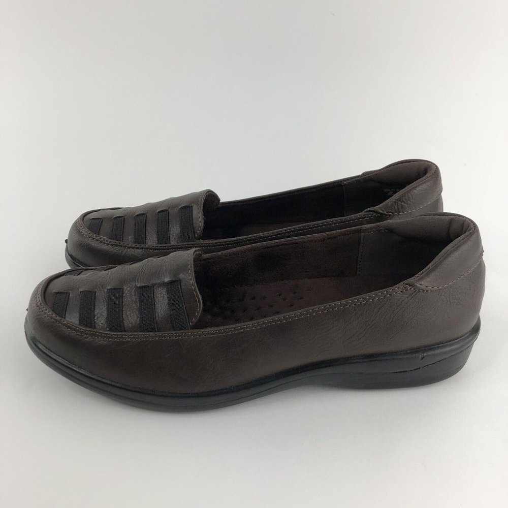 Easy Street Genesis Women's Loafers - 7 WW - Brown - NIB - Picture 1 of 6